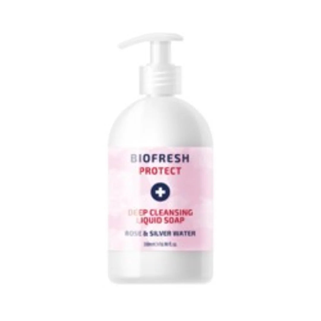 Mydło Naturalne w Płynie ze srebrem i różą 500 ml